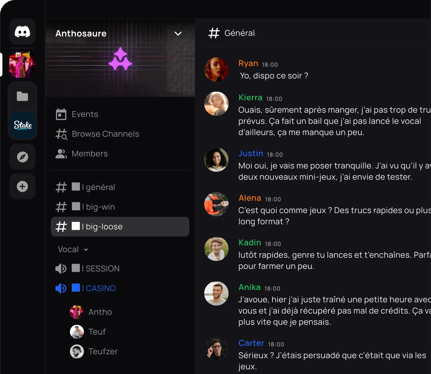 Discord mockup preview