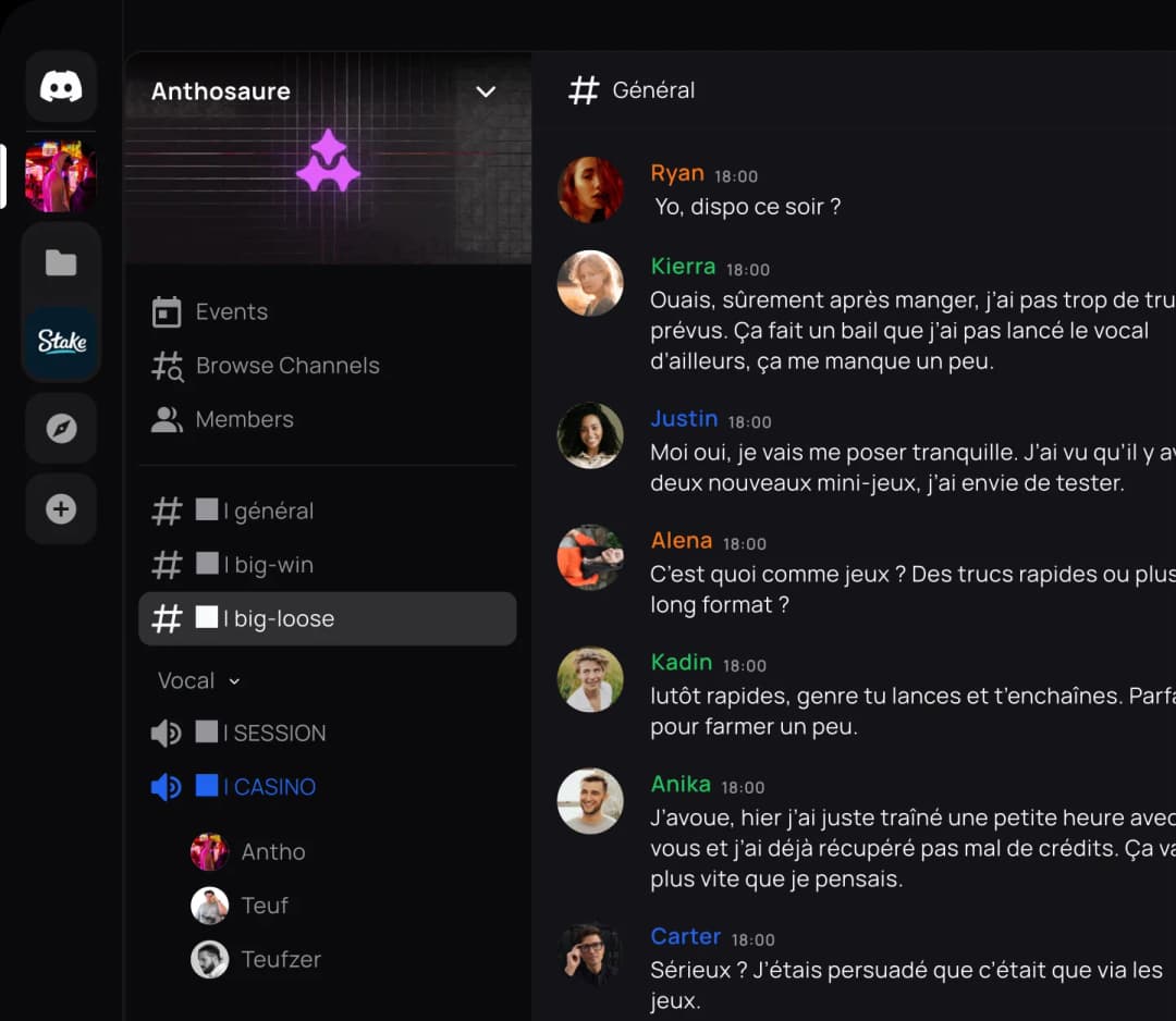 Discord mockup preview